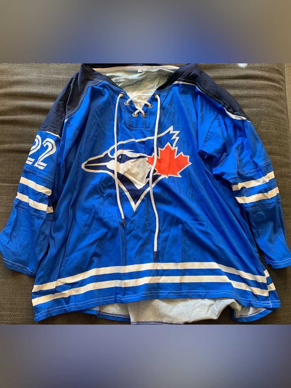 Toronto Blue Jays Ernie Clement Hockey Jersey Shirt/Pullover - Small (NOT SGA)